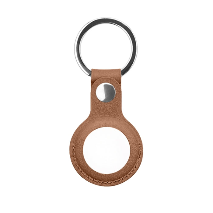 Estuche protector de cuero PU Mutural con llavero para AirTag
