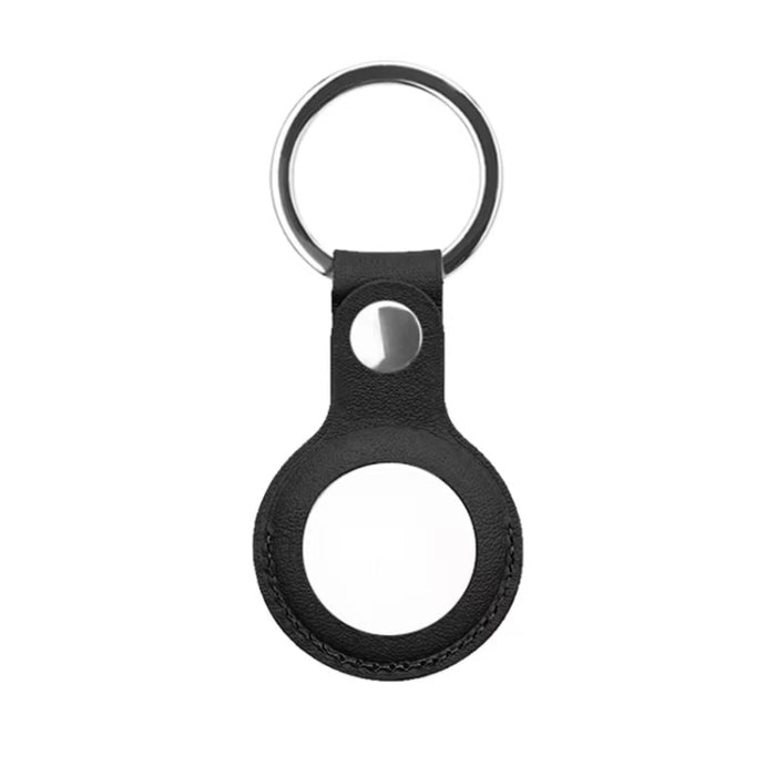 Estuche protector de cuero PU Mutural con llavero para AirTag