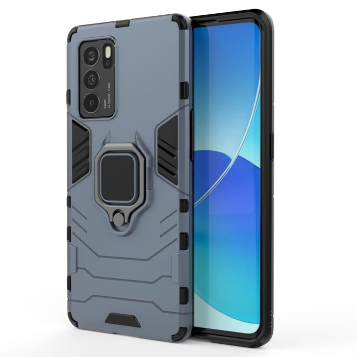 Funda protectora de PC + TPU a prueba de golpes con soporte de anillo magnético, For OPPO Reno6 Pro 5G, For OPPO Reno6 Pro+ 5G, For OPPO Reno6 5G, For Xiaomi Redmi Note 10 Pro 5G, For Honor Play 5T