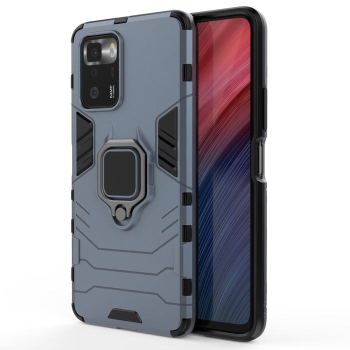 Funda protectora de PC + TPU a prueba de golpes con soporte de anillo magnético, For OPPO Reno6 Pro 5G, For OPPO Reno6 Pro+ 5G, For OPPO Reno6 5G, For Xiaomi Redmi Note 10 Pro 5G, For Honor Play 5T