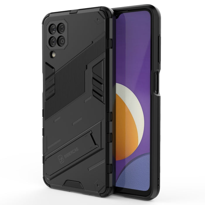 Punk Armor 2 en 1 PC + TPU Estuche a prueba de golpes con soporte invisible, For OPPO Reno6 Pro 5G, For OPPO Reno6 5G, For Xiaomi Redmi Note 10 Pro 5G, For Samsung Galaxy M12