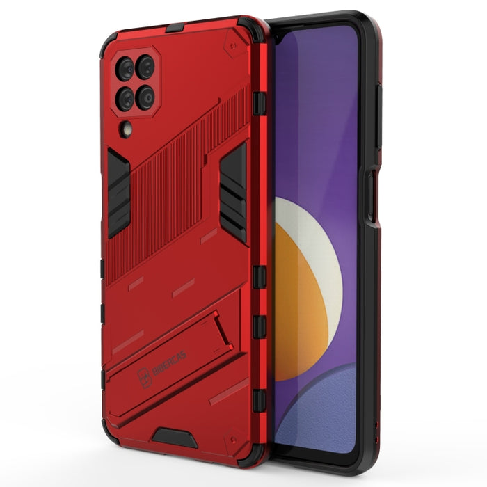 Punk Armor 2 en 1 PC + TPU Estuche a prueba de golpes con soporte invisible, For OPPO Reno6 Pro 5G, For OPPO Reno6 5G, For Xiaomi Redmi Note 10 Pro 5G, For Samsung Galaxy M12