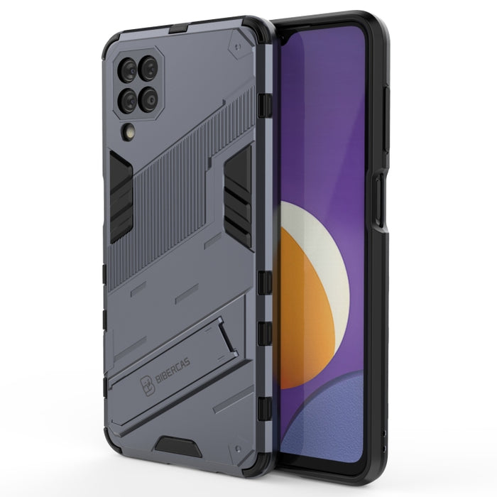 Punk Armor 2 en 1 PC + TPU Estuche a prueba de golpes con soporte invisible, For OPPO Reno6 Pro 5G, For OPPO Reno6 5G, For Xiaomi Redmi Note 10 Pro 5G, For Samsung Galaxy M12