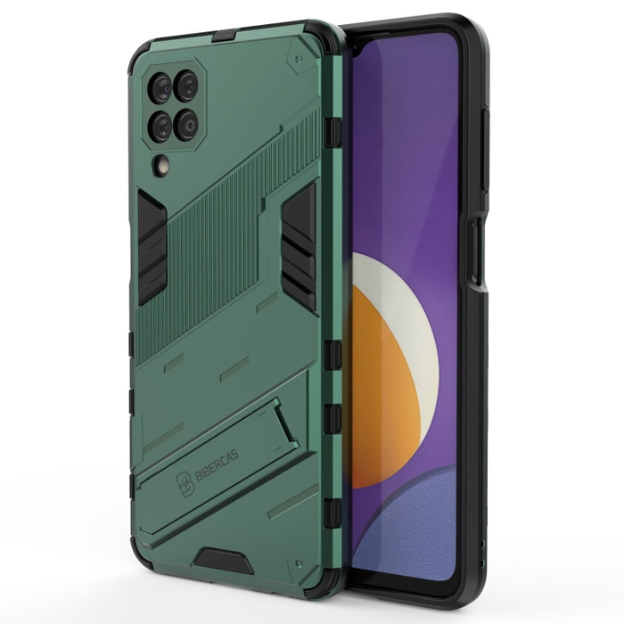Punk Armor 2 en 1 PC + TPU Estuche a prueba de golpes con soporte invisible, For OPPO Reno6 Pro 5G, For OPPO Reno6 5G, For Xiaomi Redmi Note 10 Pro 5G, For Samsung Galaxy M12