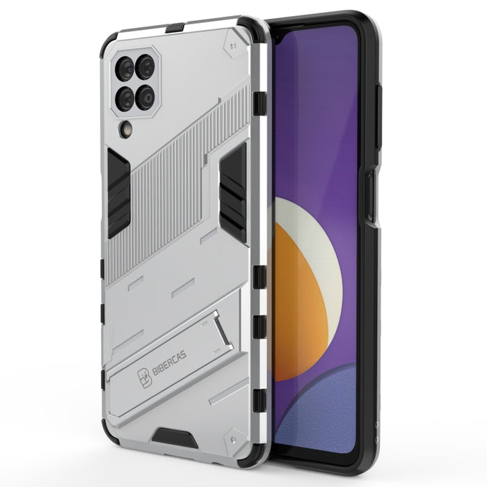 Punk Armor 2 en 1 PC + TPU Estuche a prueba de golpes con soporte invisible, For OPPO Reno6 Pro 5G, For OPPO Reno6 5G, For Xiaomi Redmi Note 10 Pro 5G, For Samsung Galaxy M12