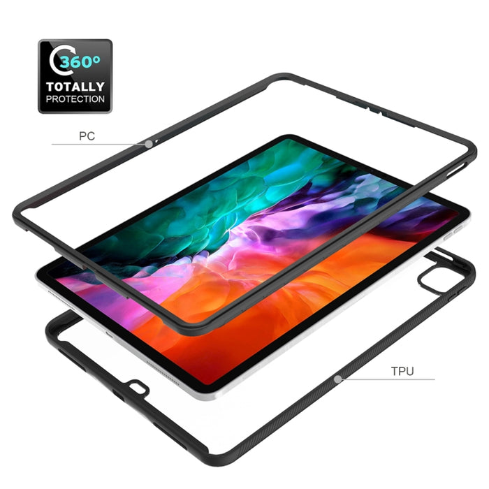 Funda protectora de PC + TPU a prueba de golpes de la serie Starry Sky Solid Color, For iPad Pro 12.9 2020 / 2018