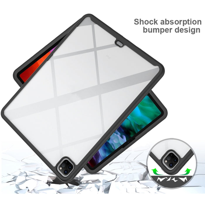 Funda protectora de PC + TPU a prueba de golpes de la serie Starry Sky Solid Color, For iPad Pro 12.9 2020 / 2018