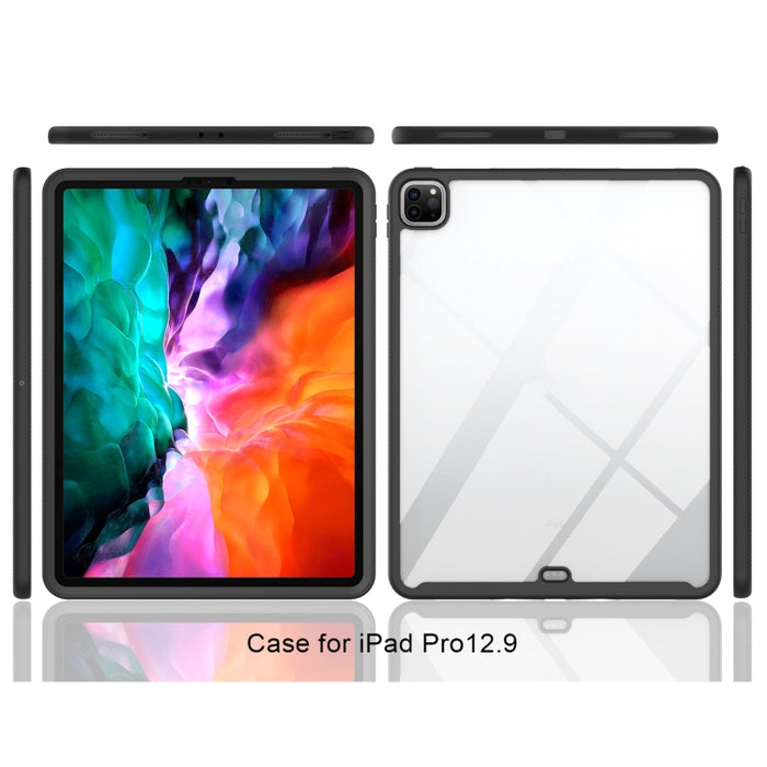 Funda protectora de PC + TPU a prueba de golpes de la serie Starry Sky Solid Color, For iPad Pro 12.9 2020 / 2018