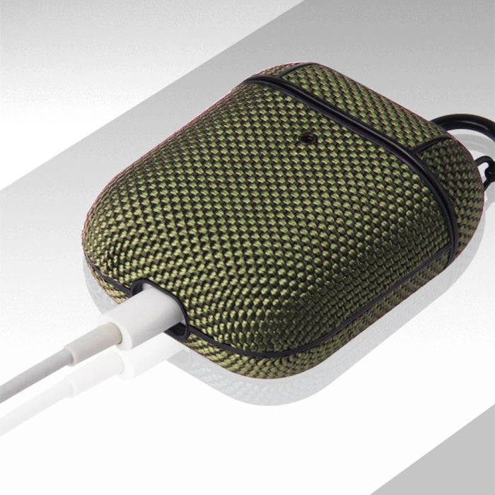 Estuche protector para auriculares de tela comercial con gancho