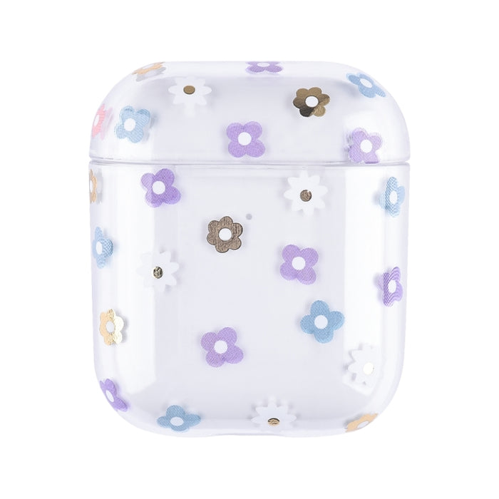 Estuche protector rígido para auriculares PC con patrón de frutas bronceadoras, For AirPods 1 / 2, For AirPods Pro