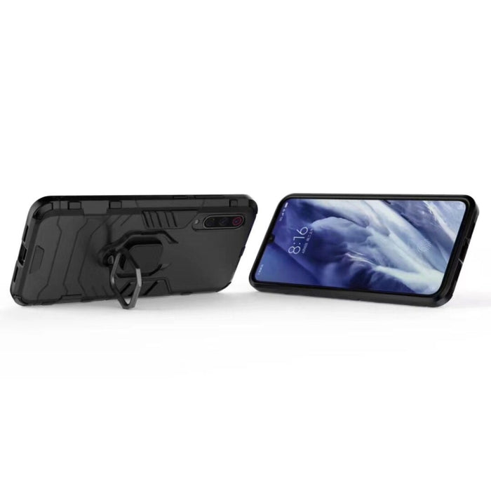 Estuche de PC + TPU a prueba de golpes con soporte de anillo magnético, For Xiaomi Redmi 8 / 8A, For Xiaomi 9 Pro