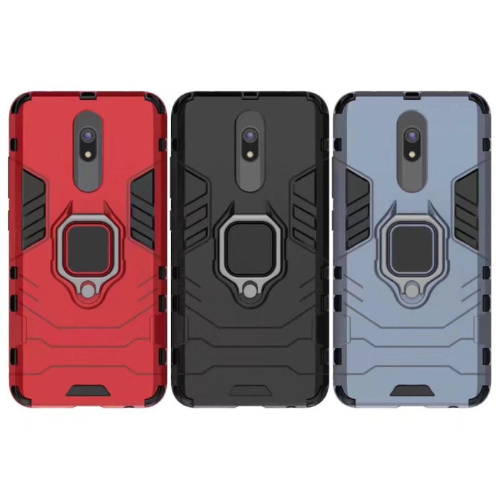 Estuche de PC + TPU a prueba de golpes con soporte de anillo magnético, For Xiaomi Redmi 8 / 8A, For Xiaomi 9 Pro