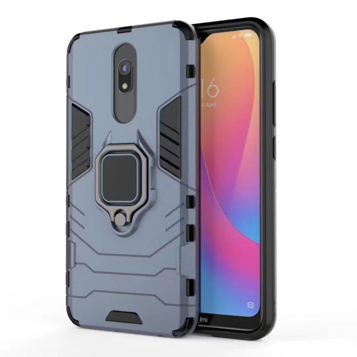 Estuche de PC + TPU a prueba de golpes con soporte de anillo magnético, For Xiaomi Redmi 8 / 8A, For Xiaomi 9 Pro