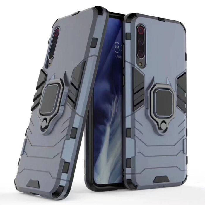 Estuche de PC + TPU a prueba de golpes con soporte de anillo magnético, For Xiaomi Redmi 8 / 8A, For Xiaomi 9 Pro