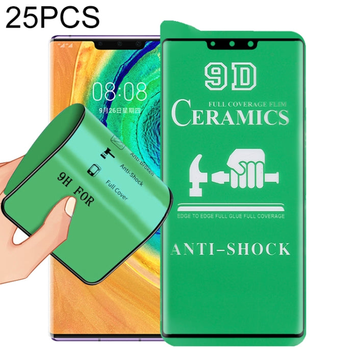 Película de cerámica con pegamento completo de pantalla completa 25 PCS 9D, For Samsung Galaxy Note8 (25 PCS), For Samsung Galaxy Note9 (25 PCS), For Samsung Galaxy Note10 (25 PCS), For OnePlus 8 / 8 5G UW Verizon (25 PCS)                              ...