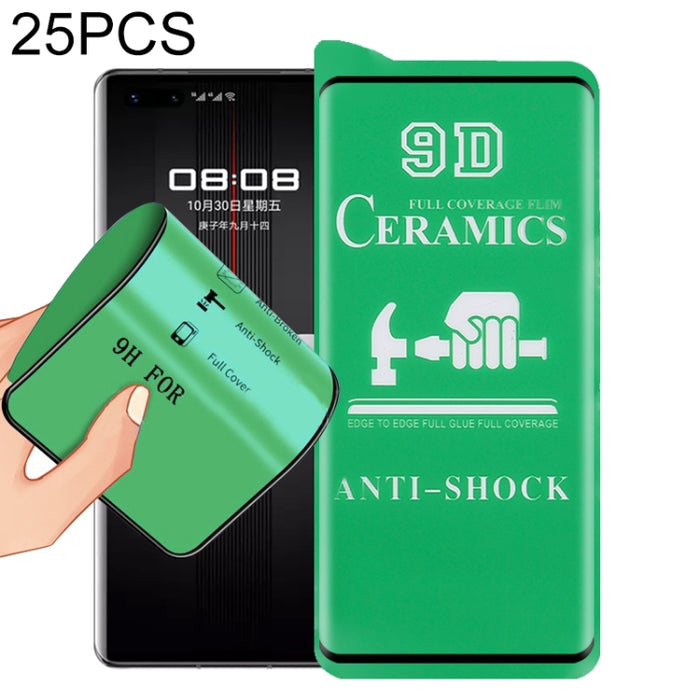 Película de cerámica con pegamento completo de pantalla completa 25 PCS 9D, For Samsung Galaxy Note8 (25 PCS), For Samsung Galaxy Note9 (25 PCS), For Samsung Galaxy Note10 (25 PCS), For OnePlus 8 / 8 5G UW Verizon (25 PCS)                              ...