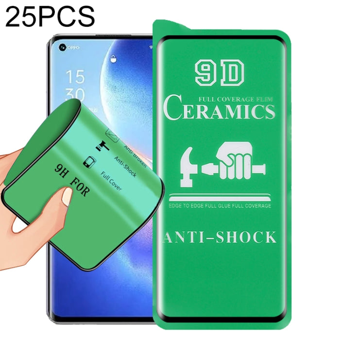 Película de cerámica con pegamento completo de pantalla completa 25 PCS 9D, For Samsung Galaxy Note8 (25 PCS), For Samsung Galaxy Note9 (25 PCS), For Samsung Galaxy Note10 (25 PCS), For OnePlus 8 / 8 5G UW Verizon (25 PCS)                              ...