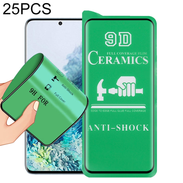 Película de cerámica con pegamento completo de pantalla completa 25 PCS 9D, For Samsung Galaxy Note8 (25 PCS), For Samsung Galaxy Note9 (25 PCS), For Samsung Galaxy Note10 (25 PCS), For OnePlus 8 / 8 5G UW Verizon (25 PCS)                              ...