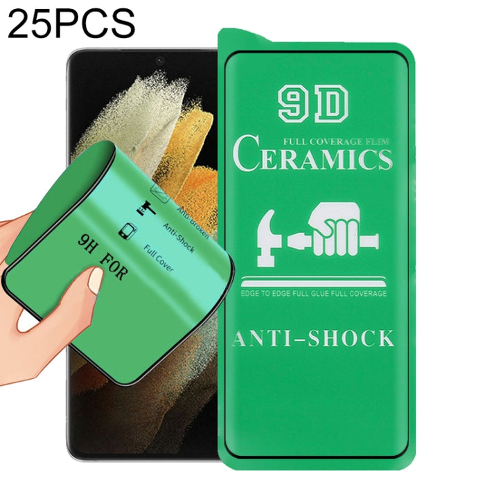 Película de cerámica con pegamento completo de pantalla completa 25 PCS 9D, For Samsung Galaxy Note8 (25 PCS), For Samsung Galaxy Note9 (25 PCS), For Samsung Galaxy Note10 (25 PCS), For OnePlus 8 / 8 5G UW Verizon (25 PCS)                              ...