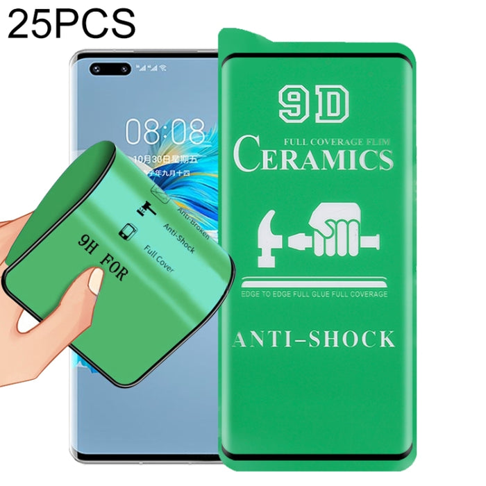 Película de cerámica con pegamento completo de pantalla completa 25 PCS 9D, For Samsung Galaxy Note8 (25 PCS), For Samsung Galaxy Note9 (25 PCS), For Samsung Galaxy Note10 (25 PCS), For OnePlus 8 / 8 5G UW Verizon (25 PCS)                              ...