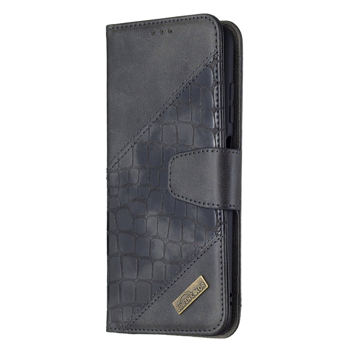 Funda de cuero PU con tapa horizontal y textura de cocodrilo a juego con billetera, soporte y ranuras para tarjetas, For Samsung Galaxy A03s 164mm, For Xiaomi Mi 11 Lite, For Xiaomi Poco M3 Pro / Redmi Note 10 5G