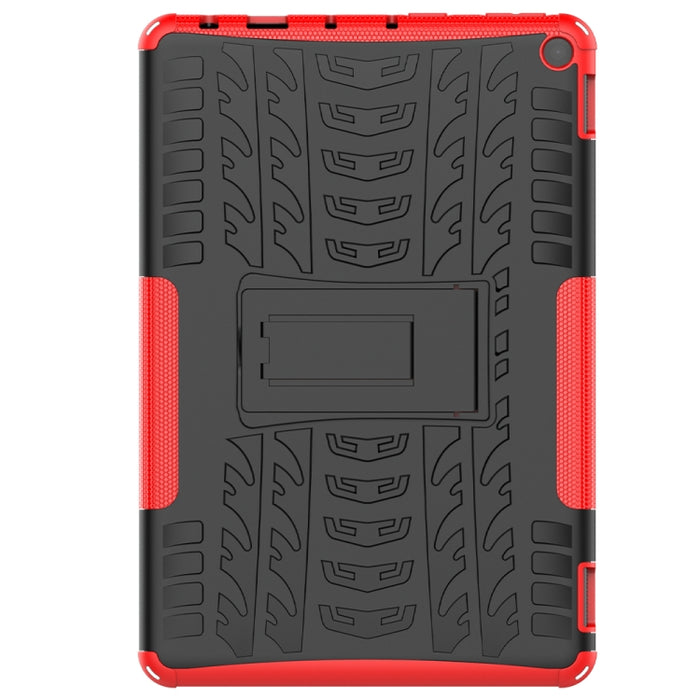 Estuche protector de TPU + PC a prueba de golpes con textura de neumático con soporte, For Xiaomi Redmi Note 10 5G, For Samsung Galaxy A22 5G, For Amazon Fire HD 10 2021