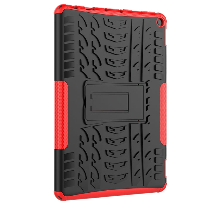 Estuche protector de TPU + PC a prueba de golpes con textura de neumático con soporte, For Xiaomi Redmi Note 10 5G, For Samsung Galaxy A22 5G, For Amazon Fire HD 10 2021