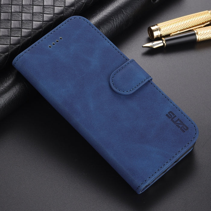 AZNS Skin Feel Calf Texture Funda de cuero con tapa horizontal con ranuras para tarjetas y soporte y billetera, For iPhone 6, For iPhone 7 Plus / 8 Plus, For iPhone 7 / 8 / SE (2020)
