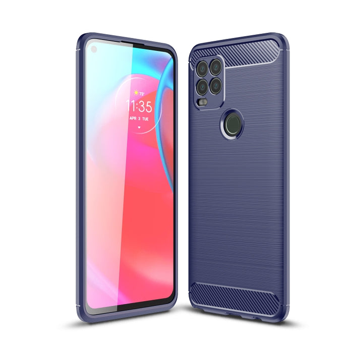 Estuche de TPU de fibra de carbono con textura cepillada, For Motorola Moto G Stylus 2021 5G, For iPhone 13, For iPhone 13 mini, For iPhone 13 Pro, For iPhone 13 Pro Max