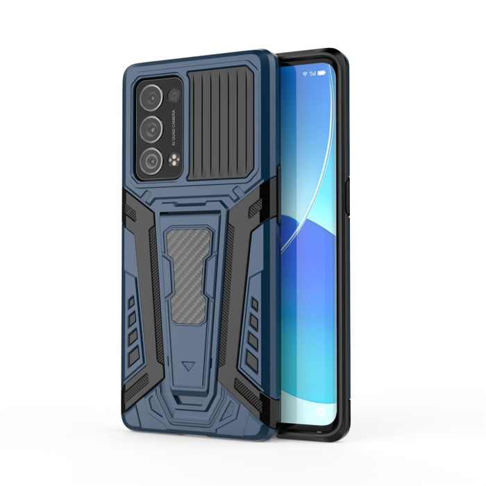 War Chariot Series Armor Todo incluido a prueba de golpes PC + TPU Funda protectora con soporte invisible, For OPPO Reno6 Pro+ 5G, For Xiaomi Redmi K40 Gaming, For Samsung Galaxy F52 5G