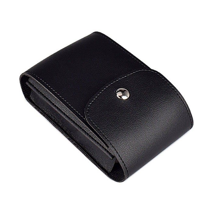 Bolsa de almacenamiento de accesorios digitales con patrón de cuero PU DY06
