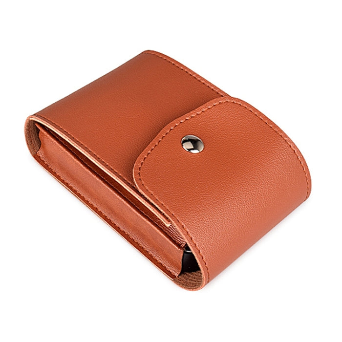 Bolsa de almacenamiento de accesorios digitales con patrón de cuero PU DY06