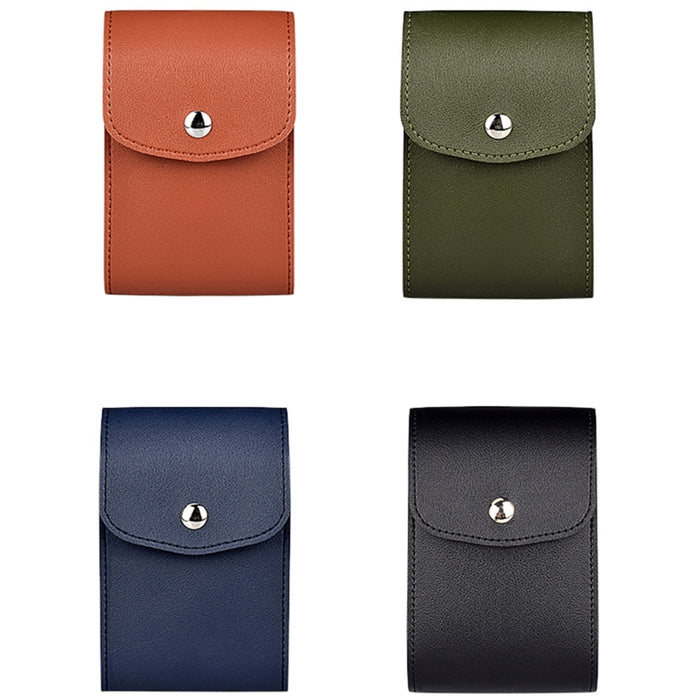 Bolsa de almacenamiento de accesorios digitales con patrón de cuero PU DY06
