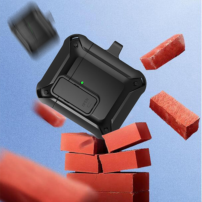 Auriculares inalámbricos Funda protectora de silicona abejorro a prueba de golpes con interruptor, For AirPods 1/2, For AirPods Pro