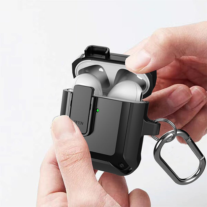 Auriculares inalámbricos Funda protectora de silicona abejorro a prueba de golpes con interruptor, For AirPods 1/2, For AirPods Pro