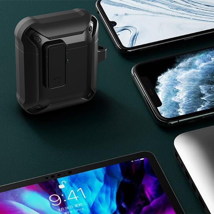 Auriculares inalámbricos Funda protectora de silicona abejorro a prueba de golpes con interruptor, For AirPods 1/2, For AirPods Pro
