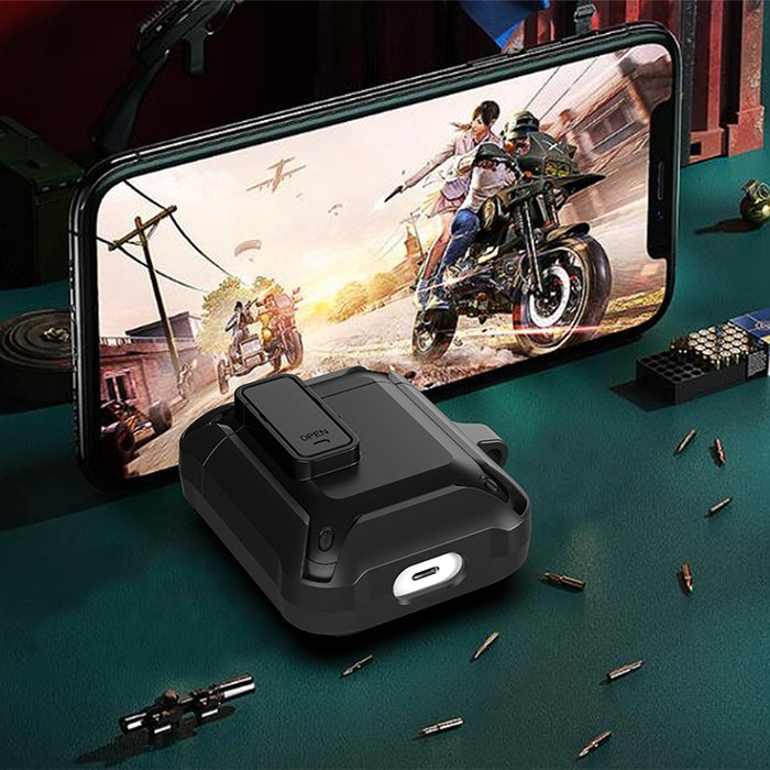 Auriculares inalámbricos Funda protectora de silicona abejorro a prueba de golpes con interruptor, For AirPods 1/2, For AirPods Pro