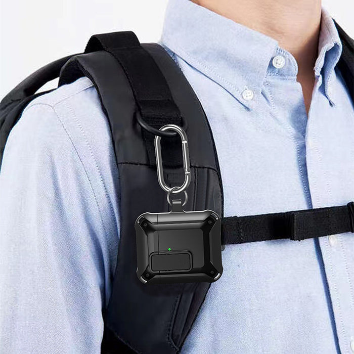 Auriculares inalámbricos Funda protectora de silicona abejorro a prueba de golpes con interruptor, For AirPods 1/2, For AirPods Pro
