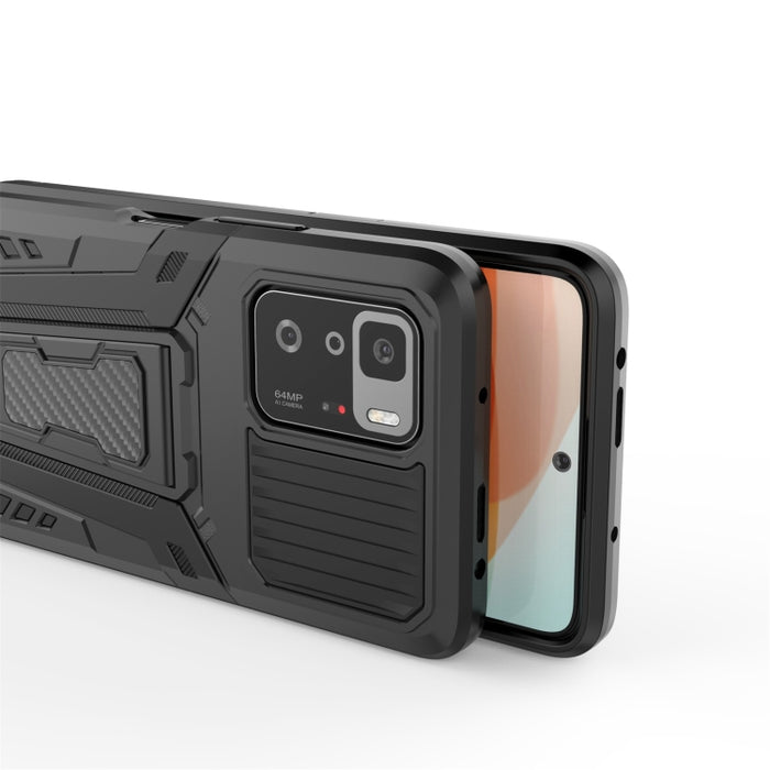 War Chariot Series Armor Todo incluido a prueba de golpes PC + TPU Funda protectora con soporte invisible, For Xiaomi Redmi Note 10 Pro 5G, For Samsung Galaxy A22 4G, For OnePlus 9 Pro