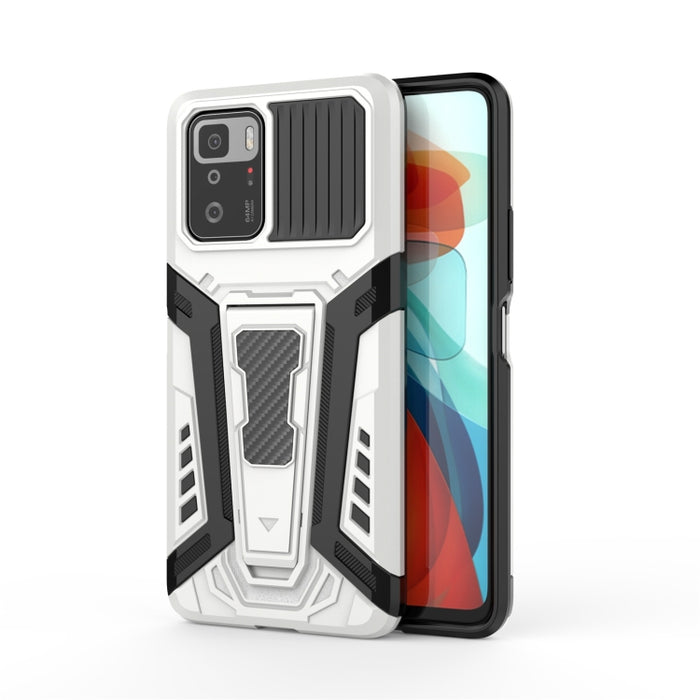 War Chariot Series Armor Todo incluido a prueba de golpes PC + TPU Funda protectora con soporte invisible, For Xiaomi Redmi Note 10 Pro 5G, For Samsung Galaxy A22 4G, For OnePlus 9 Pro