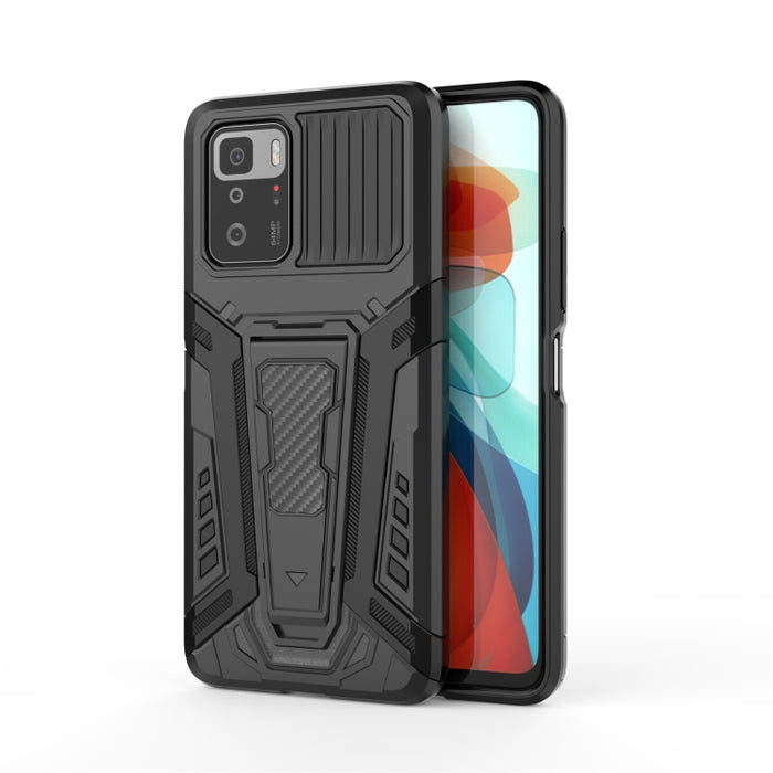 War Chariot Series Armor Todo incluido a prueba de golpes PC + TPU Funda protectora con soporte invisible, For Xiaomi Redmi Note 10 Pro 5G, For Samsung Galaxy A22 4G, For OnePlus 9 Pro