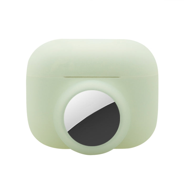 Funda protectora de silicona de cobertura total a prueba de golpes 2 en 1, For AirPods Pro / AirTag