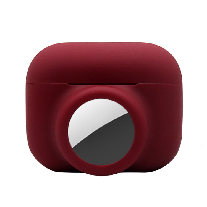 Funda protectora de silicona de cobertura total a prueba de golpes 2 en 1, For AirPods Pro / AirTag