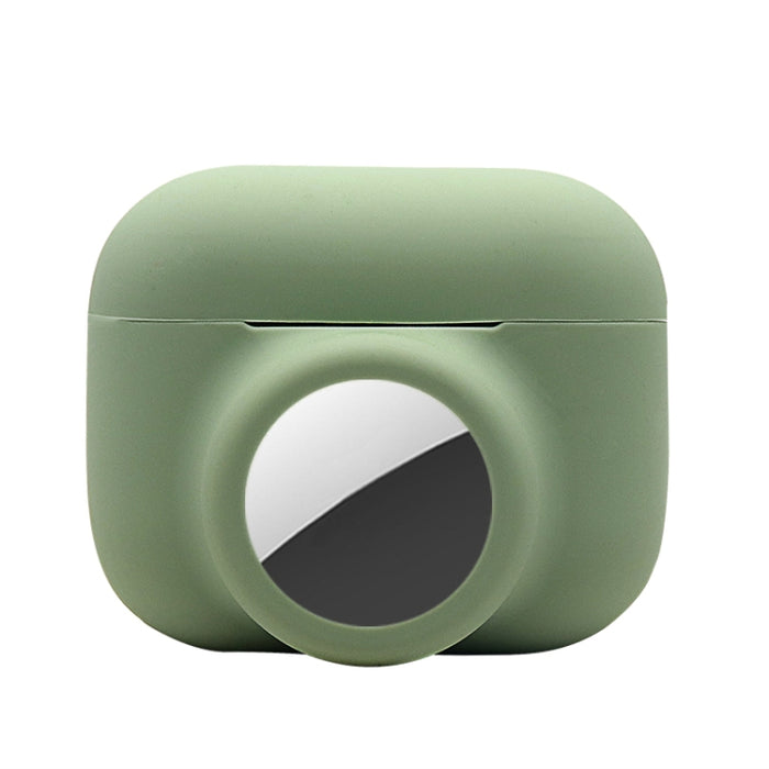Funda protectora de silicona de cobertura total a prueba de golpes 2 en 1, For AirPods Pro / AirTag