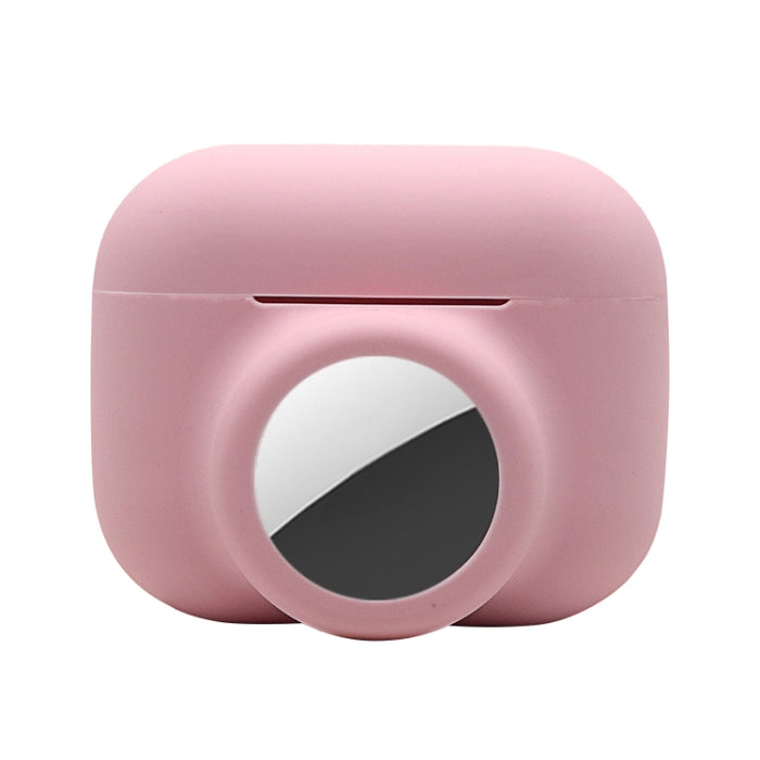 Funda protectora de silicona de cobertura total a prueba de golpes 2 en 1, For AirPods Pro / AirTag