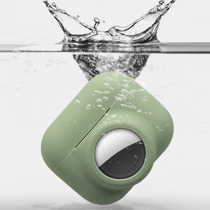Funda protectora de silicona de cobertura total a prueba de golpes 2 en 1, For AirPods Pro / AirTag