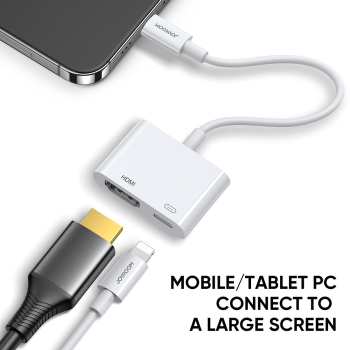 Adaptador convertidor JOYROOM S-H141 1080P de 8 pines a HDMI