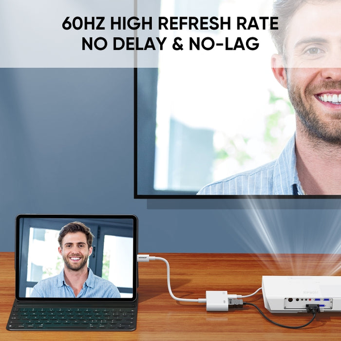 Adaptador convertidor JOYROOM S-H141 1080P de 8 pines a HDMI