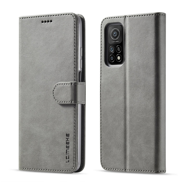 LC.IMEEKE Estuche de cuero con tapa horizontal con textura de becerro con soporte y ranuras para tarjetas y billetera, For Xiaomi Redmi Note 10 5G / Poco M3 Pro, For Samsung Galaxy A03s 164mm, For Samsung Galaxy A22 4G