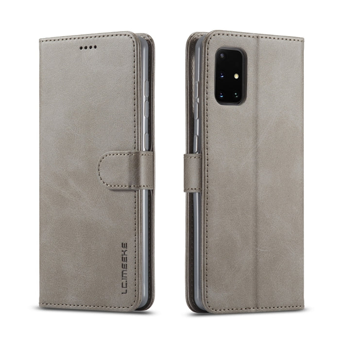 LC.IMEEKE Estuche de cuero con tapa horizontal con textura de becerro con soporte y ranuras para tarjetas y billetera, For Xiaomi Redmi Note 10 5G / Poco M3 Pro, For Samsung Galaxy A03s 164mm, For Samsung Galaxy A22 4G